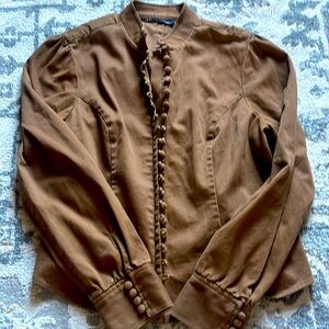New York inc, size medium women, button up blouse